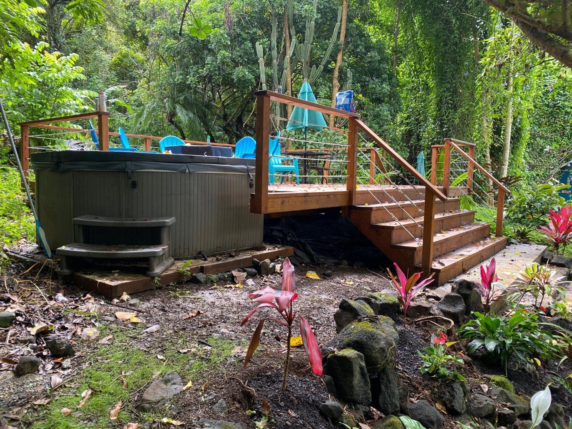 Cozy Jungle Boat Hideaway With Stunning Ocean View Villa Kealakekua Екстериор снимка
